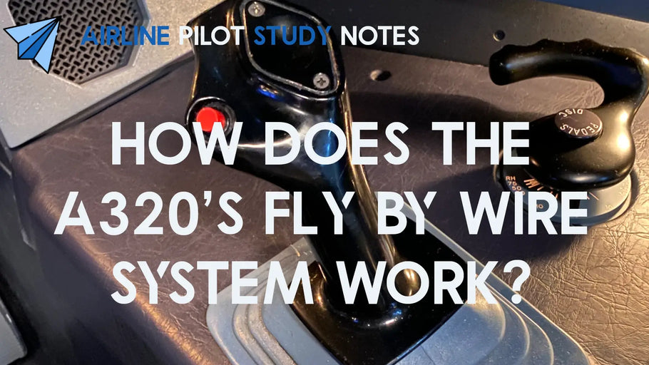 How does the A320's fly-by-wire system work?