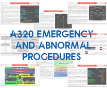 Load image into Gallery viewer, A320 Emergency And Abnormal Procedures
