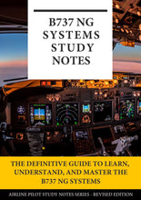 Load image into Gallery viewer, B737 Systems Study Notes
